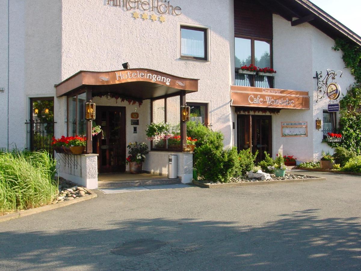 Seehotel Hintere Hohe Münchberg Exteriér fotografie